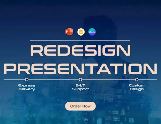 Presentation Design Services We Offer - ServeSmith Service with Agility - Service with Agility - Presentation Design Many people believe that creating a presentation is simply about adding text and images to slides. While this may work for a basic, informal presentation, it’s not enough when you want to create a high-impact presentation that truly engages and convinces your audience. Here’s how professional presentation design goes beyond basic slide creation: 1