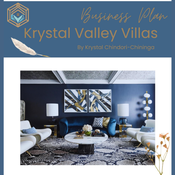 Untitled design 7 - ServeSmith Service with Agility - Service with Agility - Krystal Valley Villas - Business Plan Krystal Valley Villas - Business Plan: This document presents a 2024 plan for a luxury real estate development company based in Harare, Zimbabwe. Its flagship project is a 32-unit luxury apartment complex in the prestigious Avondale neighborhood, designed with a "millennial-inspired" approach to cater to expatriates and diaspora investors. 3
